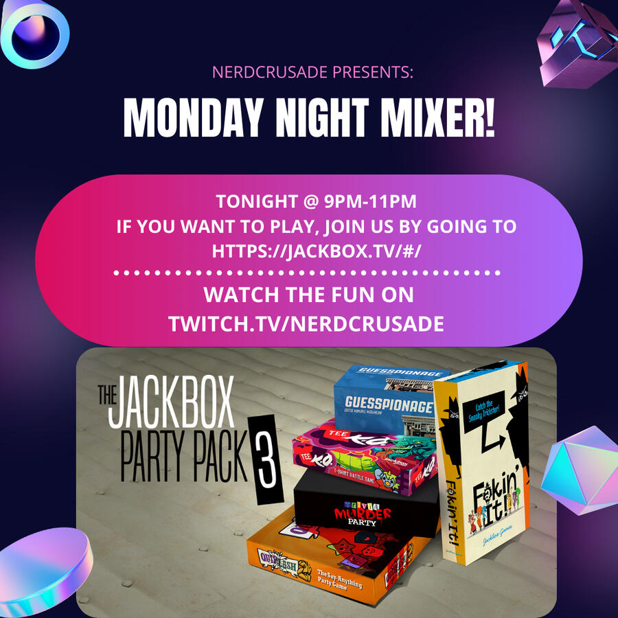 NerdCrusade - Twitch Promo